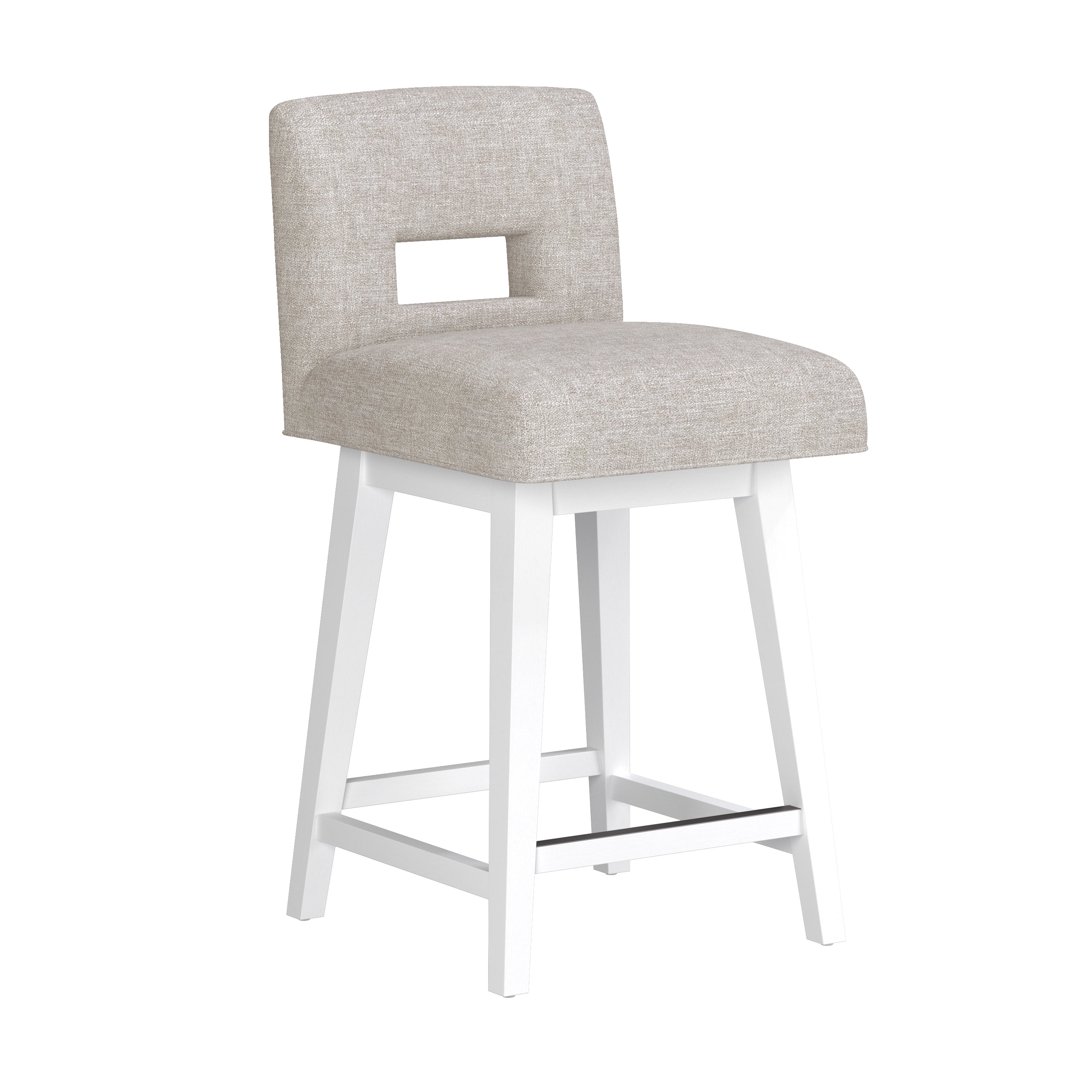 Key Back Adjustable Swivel Stool
