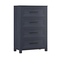 Contemporary 4-Drawer Chest