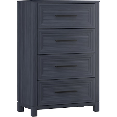 Contemporary 4-Drawer Chest