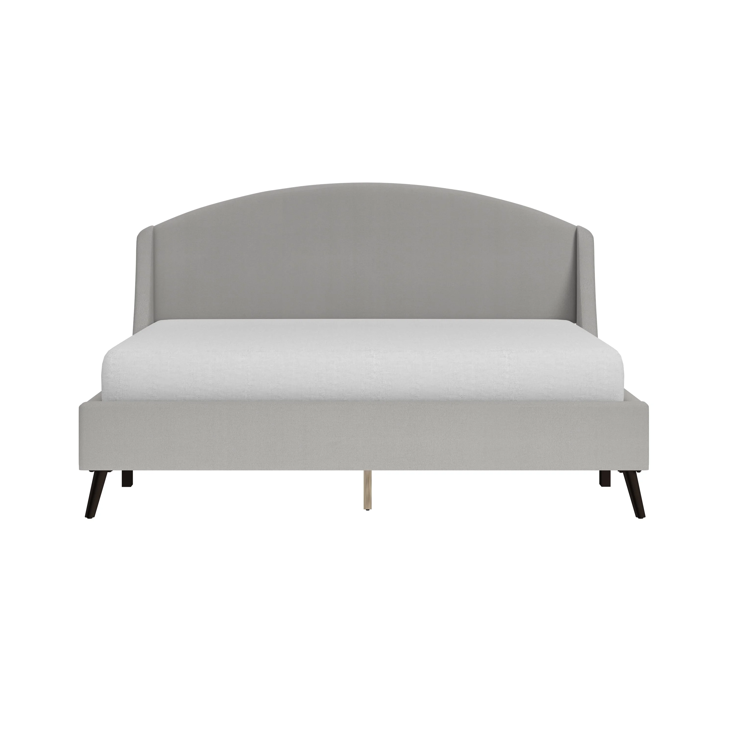 Hillsdale Fargo 2822660 MidCentury Modern Upholstered King Bed Wayside Furniture & Mattress