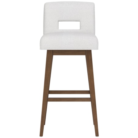 Key Back Adjustable Swivel Stool