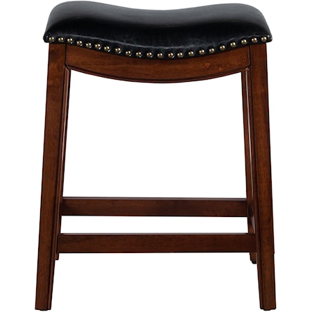 Transitional Counter Height Stool