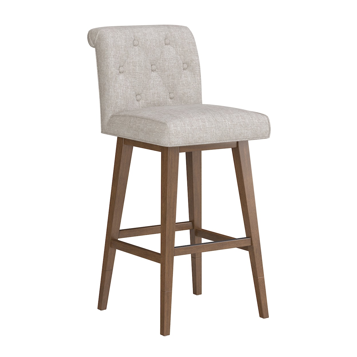 Hillsdale Uniquely Yours Tufted Adjustable Swivel Stool