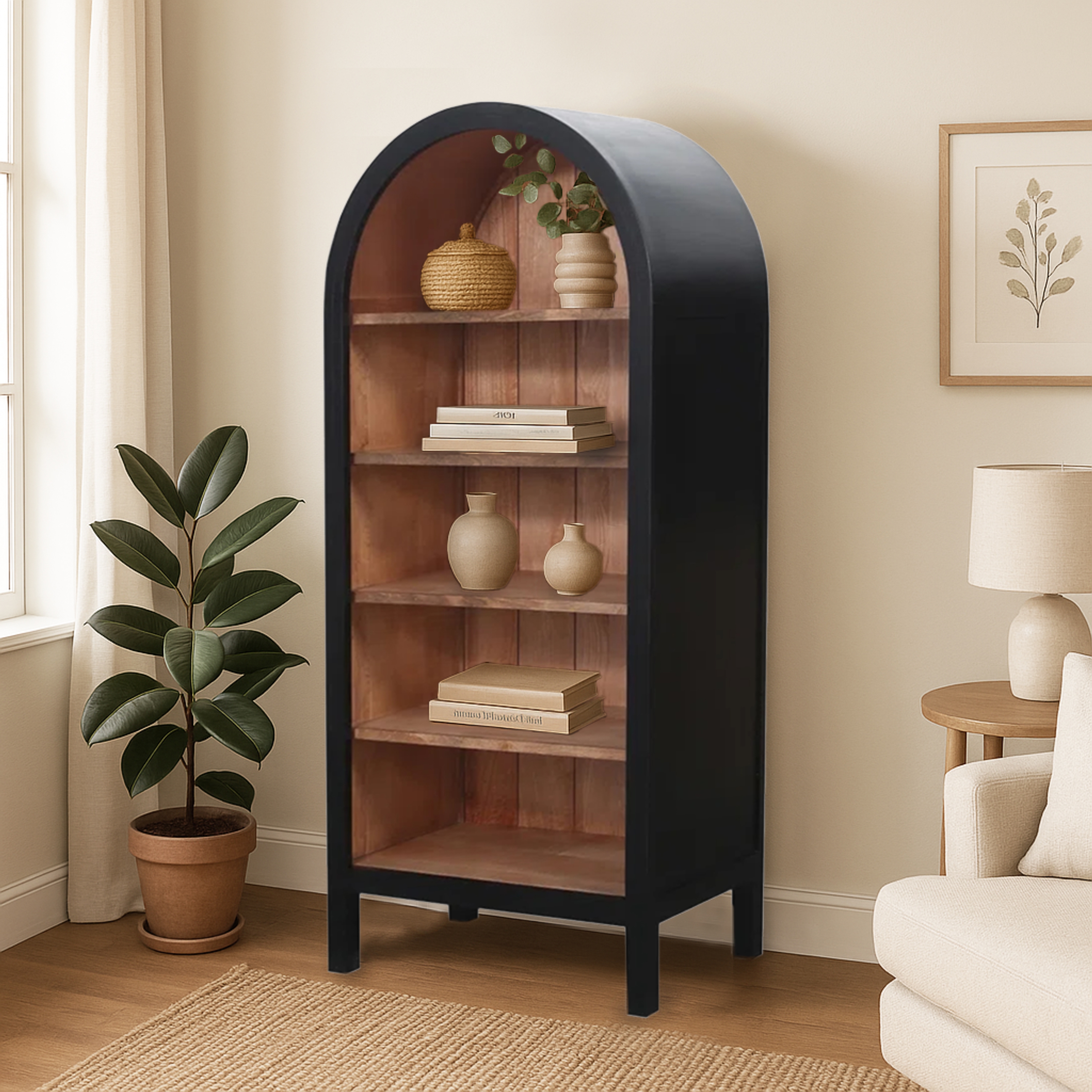 HH2 Home Home Creations Aisling 4-Shelf Etagere