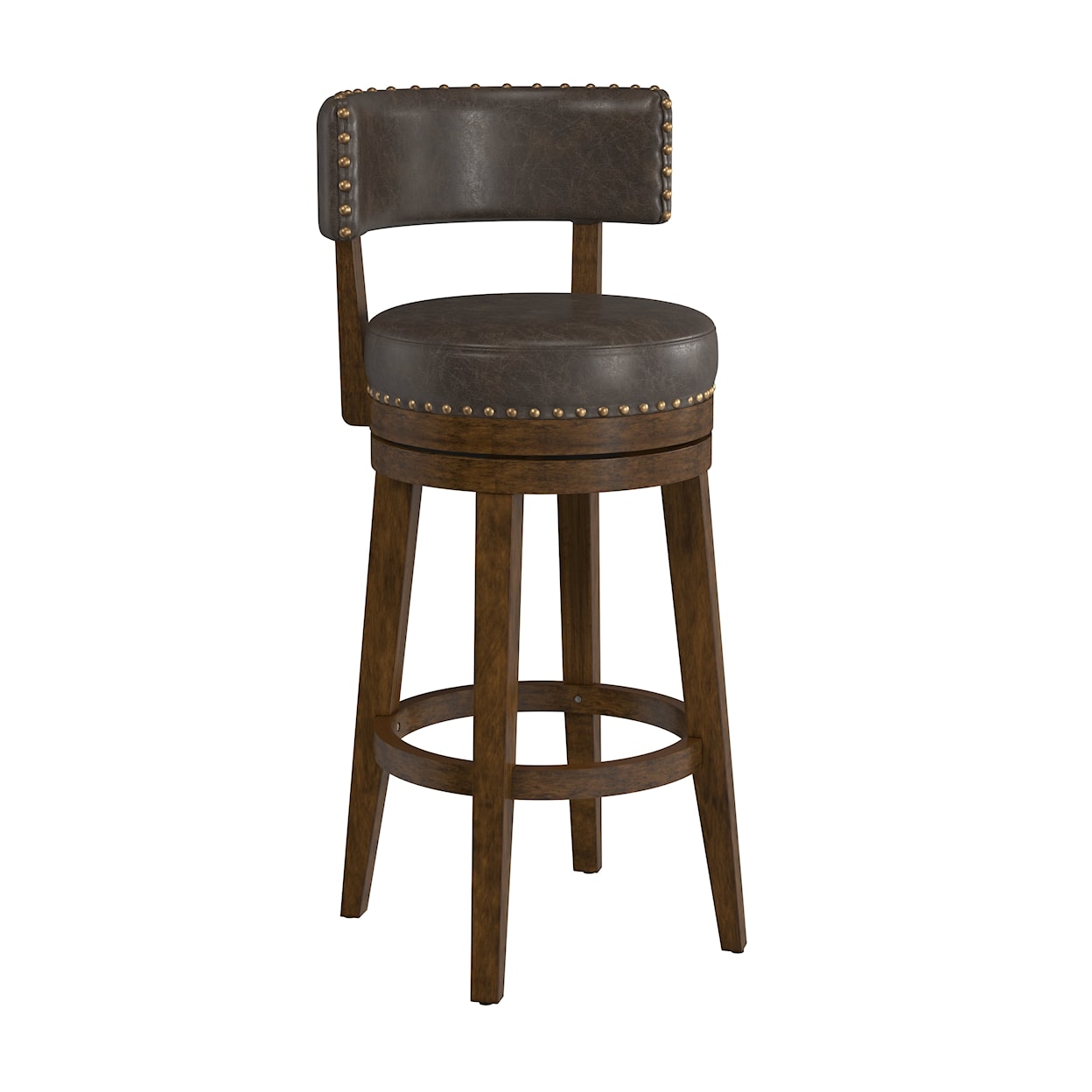 Hillsdale Lawton Bar Height Swivel Stool