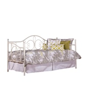 Twin White Metal Daybed