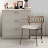 Hillsdale Canal Street Vanity Stool