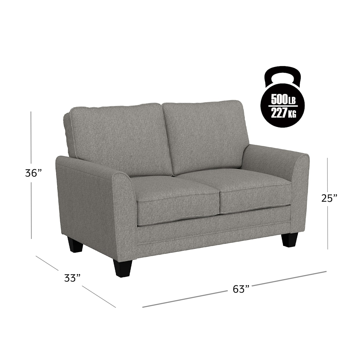 Hillsdale Daniel Loveseat