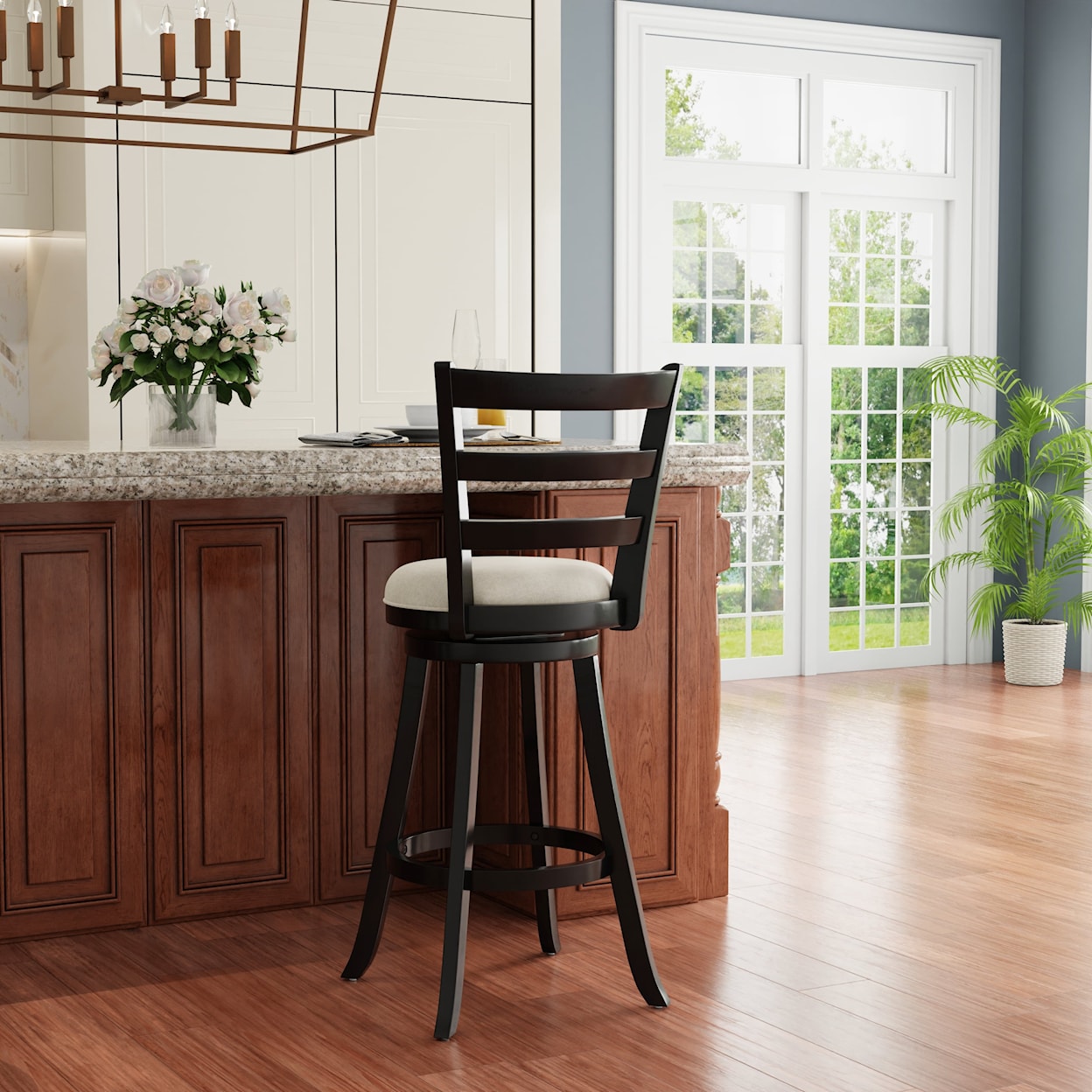 Hillsdale Laymon Counter and Bar Stools