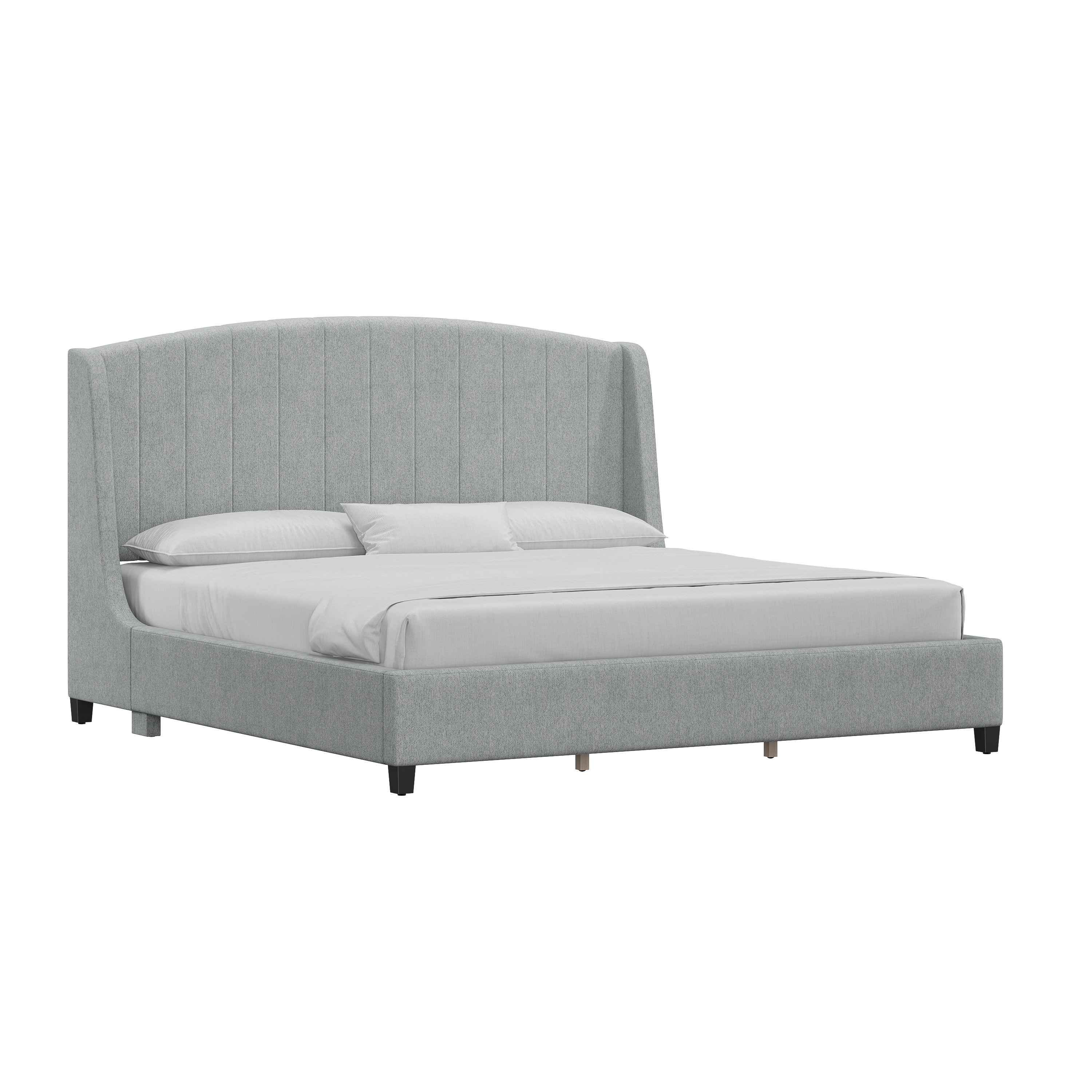 HH2 Home Copestone Winged King Platform Bed