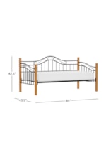 Hillsdale Winsloh Winsloh Wood Twin Daybed