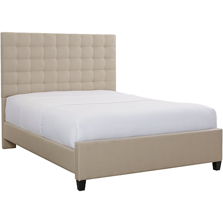 Bergen King Size Upholstered Bed