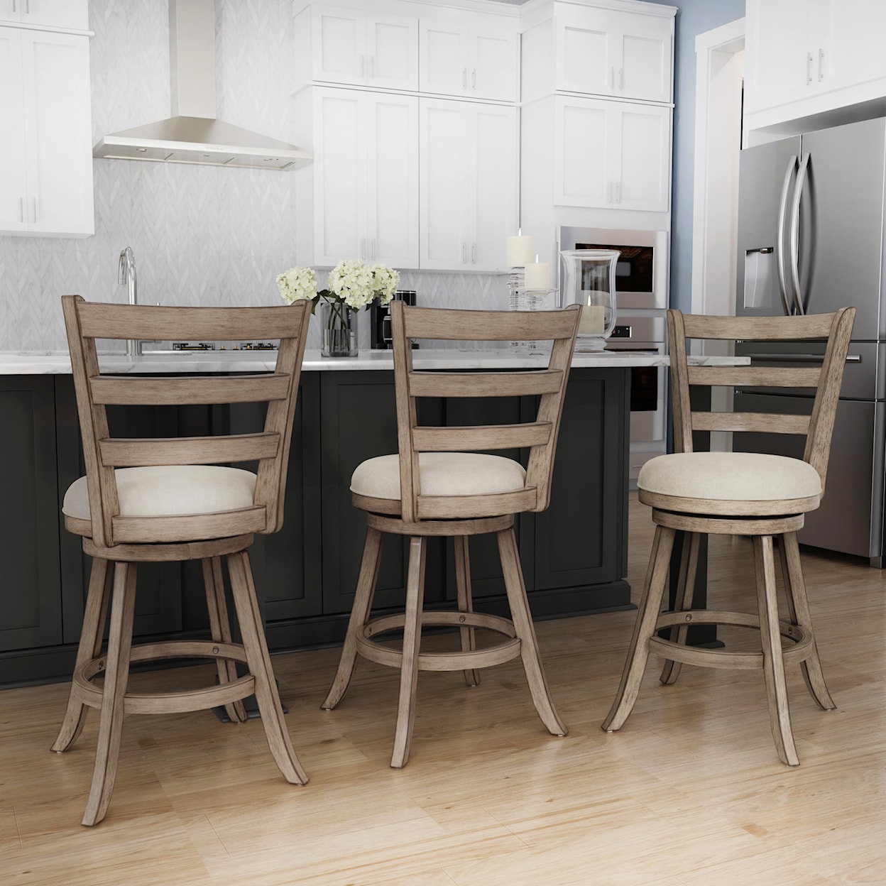 Hillsdale Laymon Counter and Bar Stools