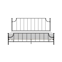 Veridian King Metal Bed