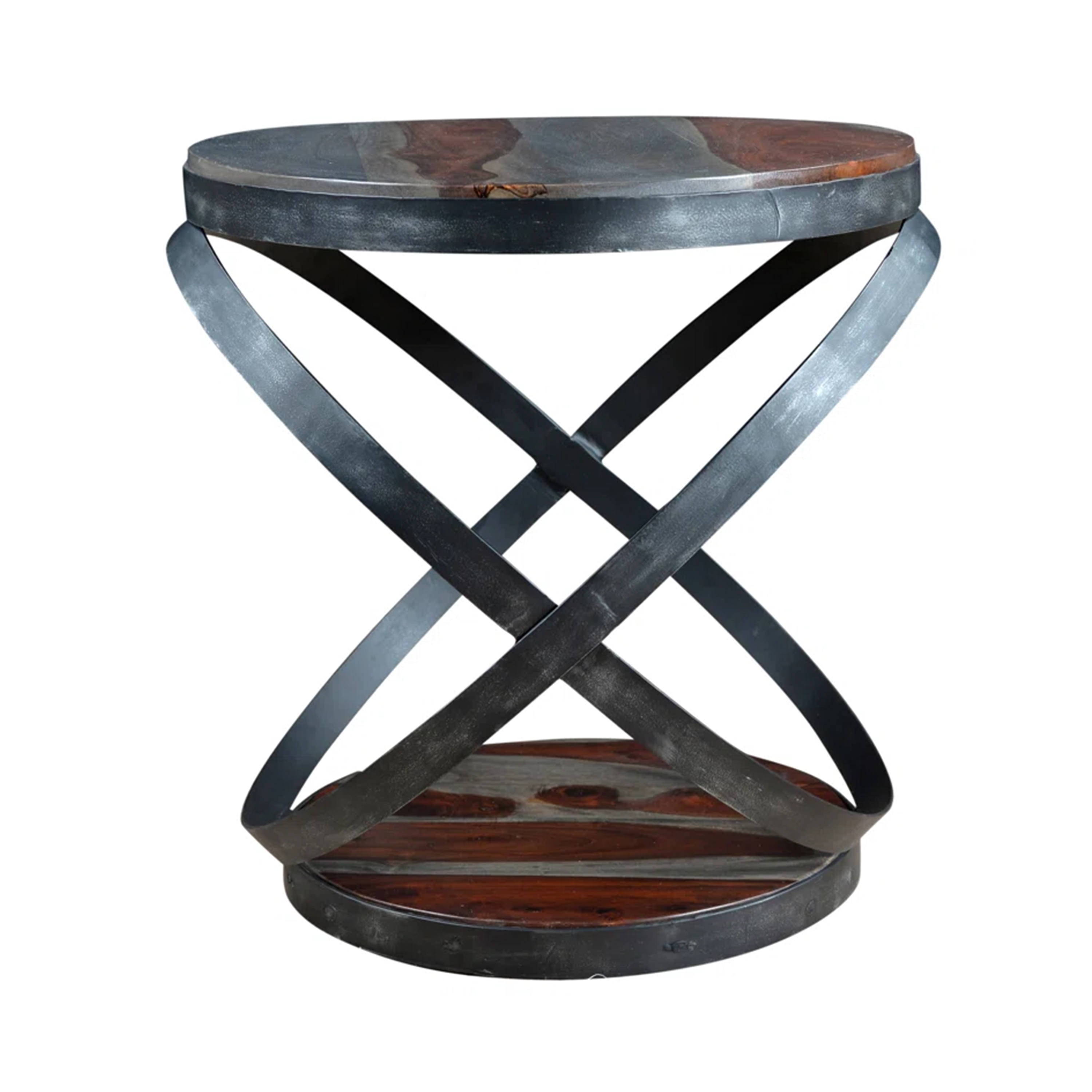 HH2 Home Home Creations Grayson Round Accent Table