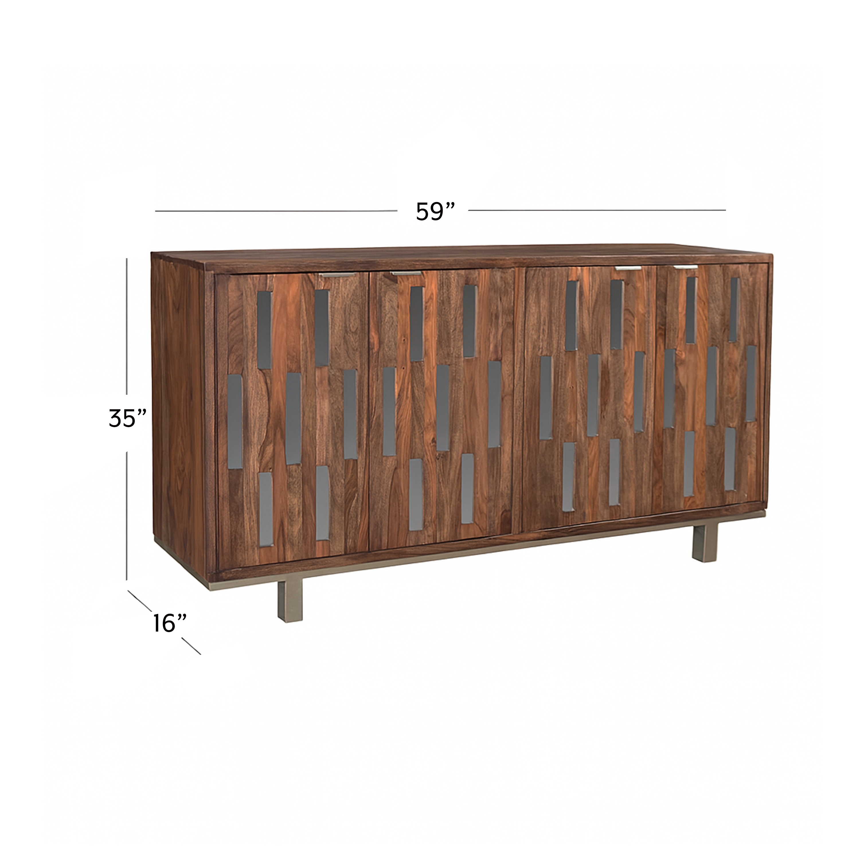 4-Door Credenza