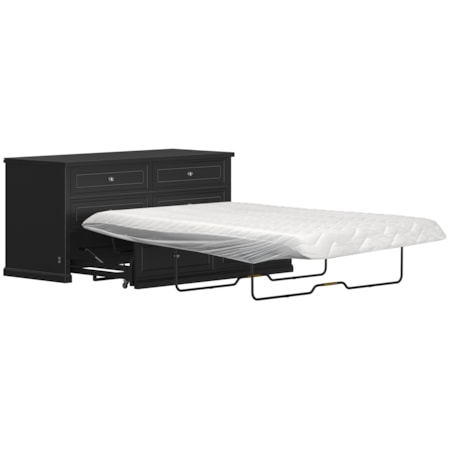 4-Drawer Dresser with Pull-Out Queen Matt.