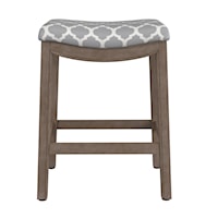 Transitional Counter Height Stool