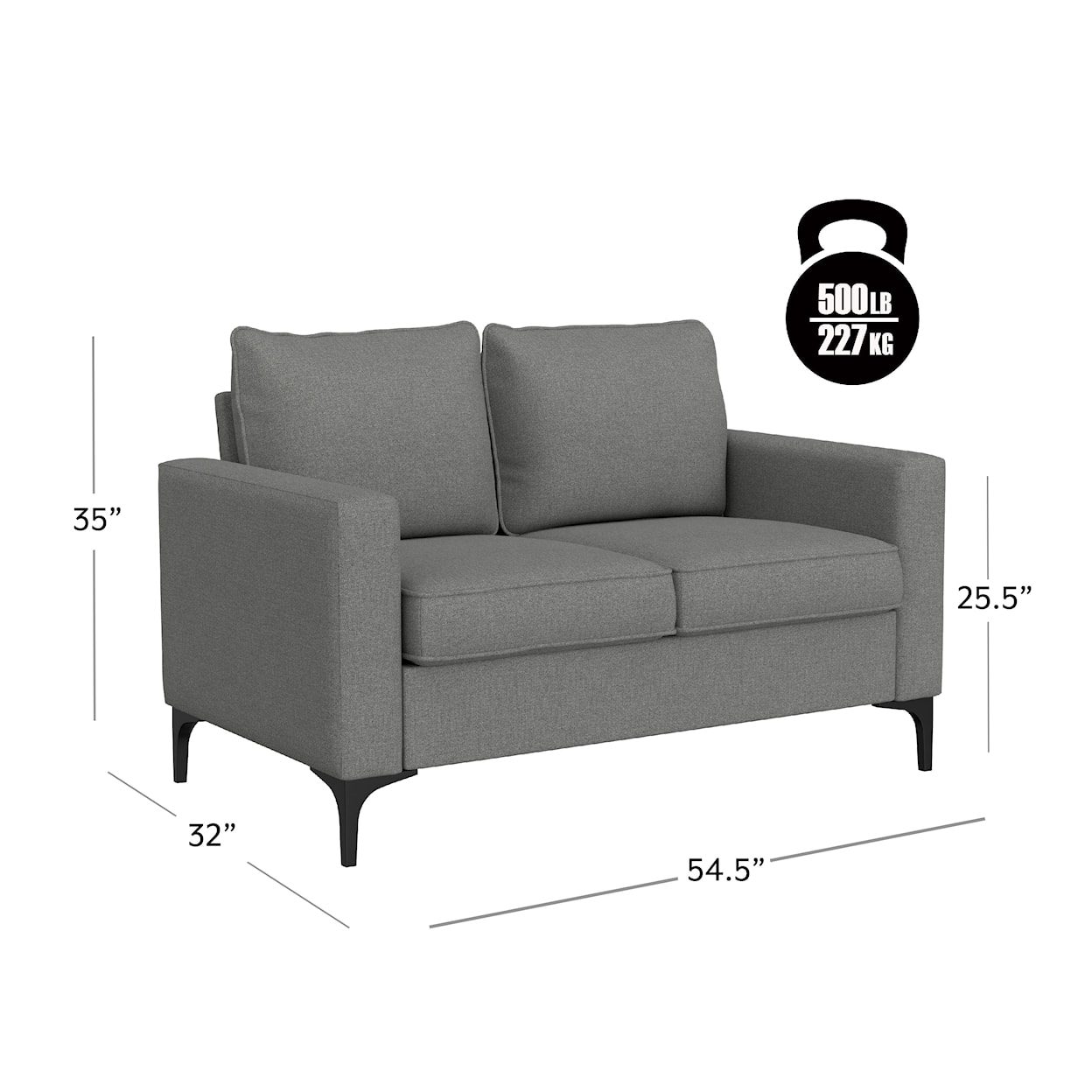 Hillsdale Alamay Loveseat