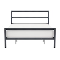 Contemporary Metal Queen Bed