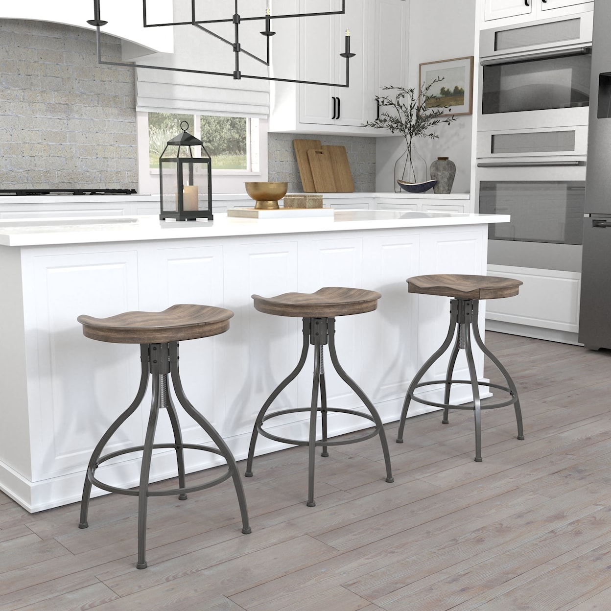 Hillsdale Worland Counter and Bar Stools