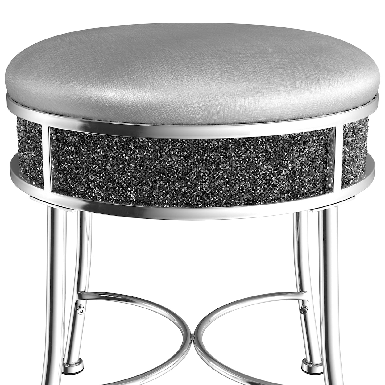 Hillsdale Roma Vanity Stool