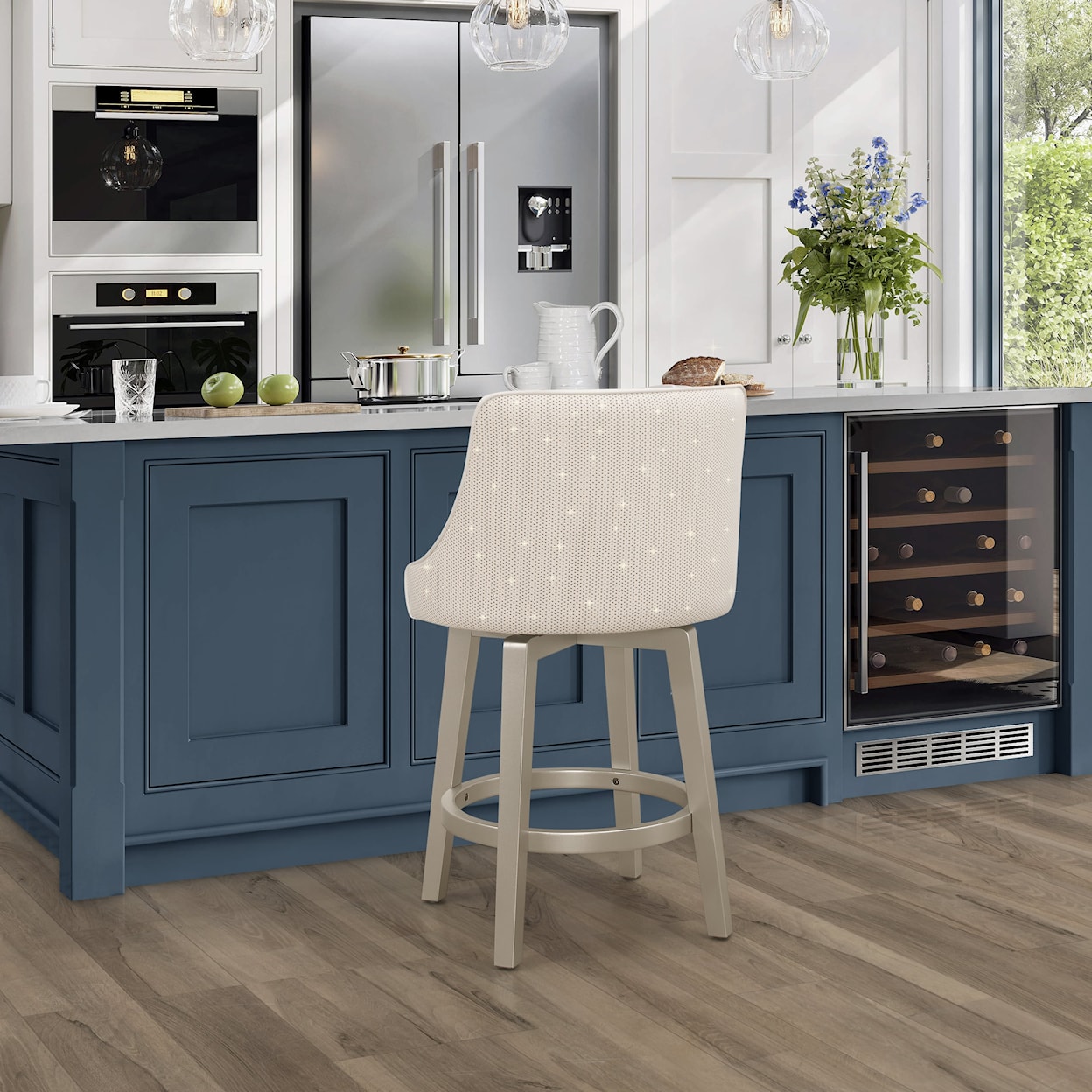 Hillsdale Stonebrooke Counter and Bar Stools