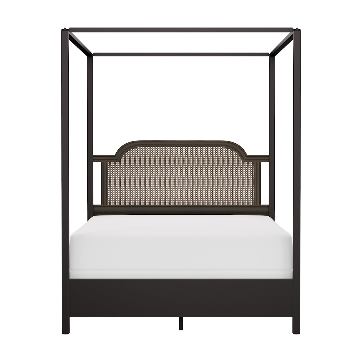 Hillsdale Melanie Queen Size Canopy Bed with Low Footboard