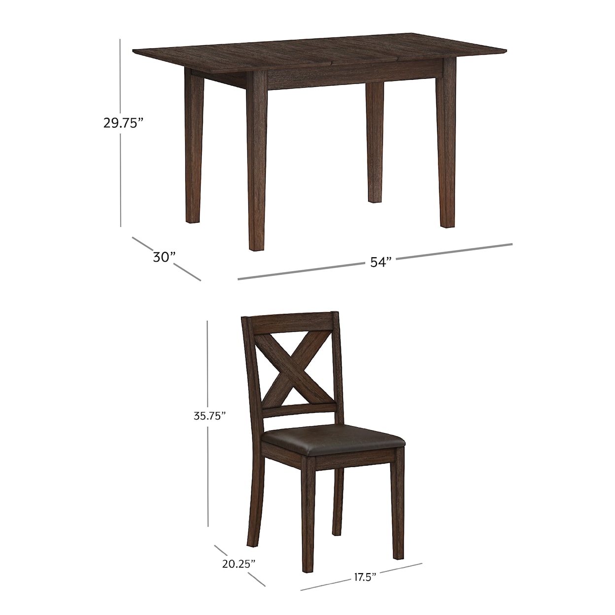 Hillsdale Spencer Dining Set