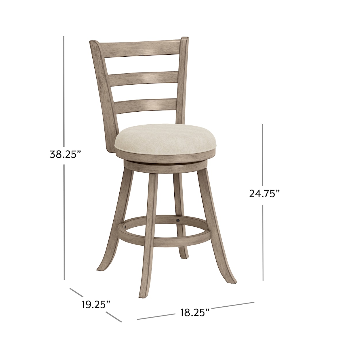 Hillsdale Laymon Counter and Bar Stools