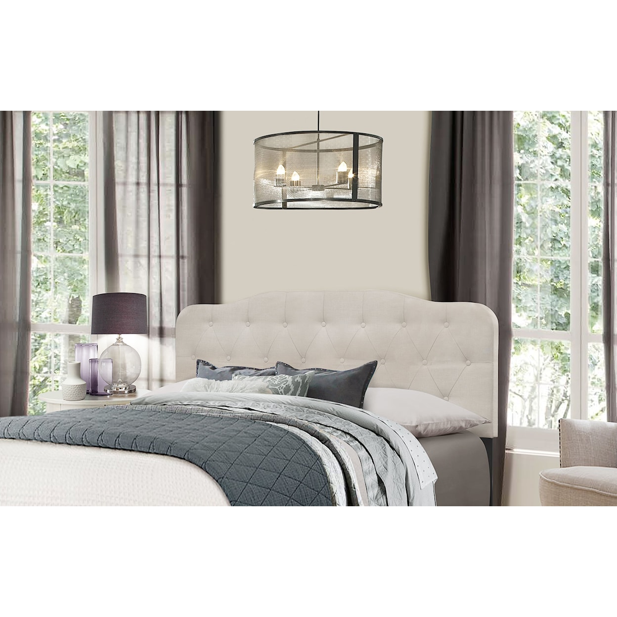 Hillsdale Nicole Full/Queen Headboard with Frame