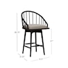 Hillsdale Braddock Counter and Bar Stools