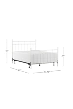 Hillsdale Providence Traditional Metal Twin Daybed with Wood Slat Suspension Deck