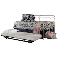 Cottage Twin Daybed with Roll Out Trundle