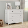 Hillsdale Alva 3-Drawer Bedroom Chest