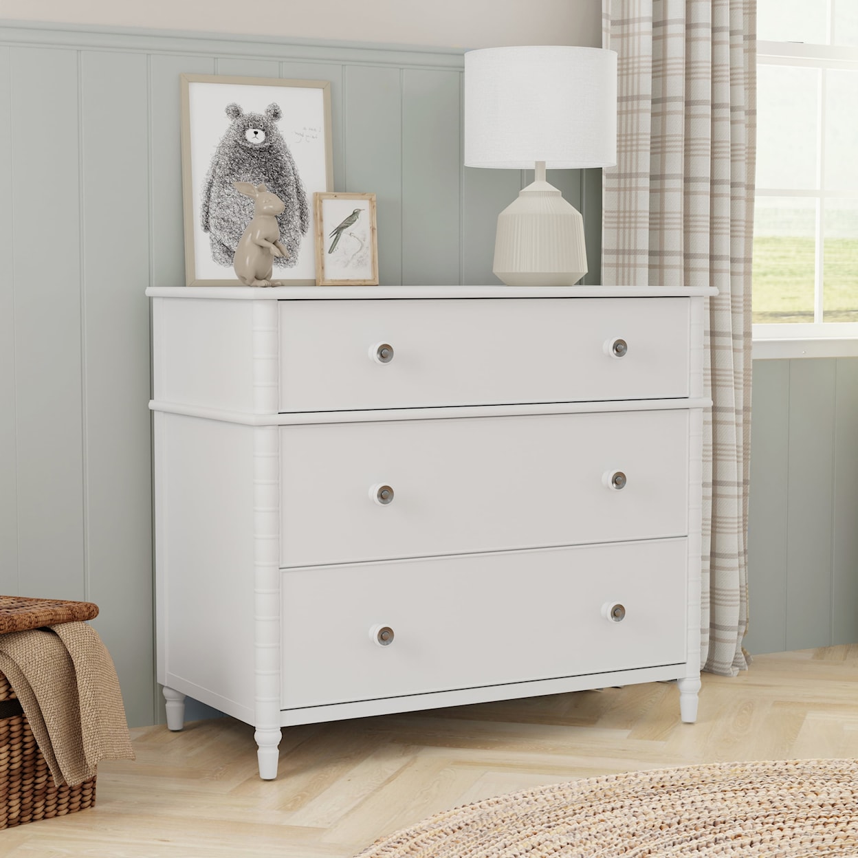 Hillsdale Alva 3-Drawer Bedroom Chest