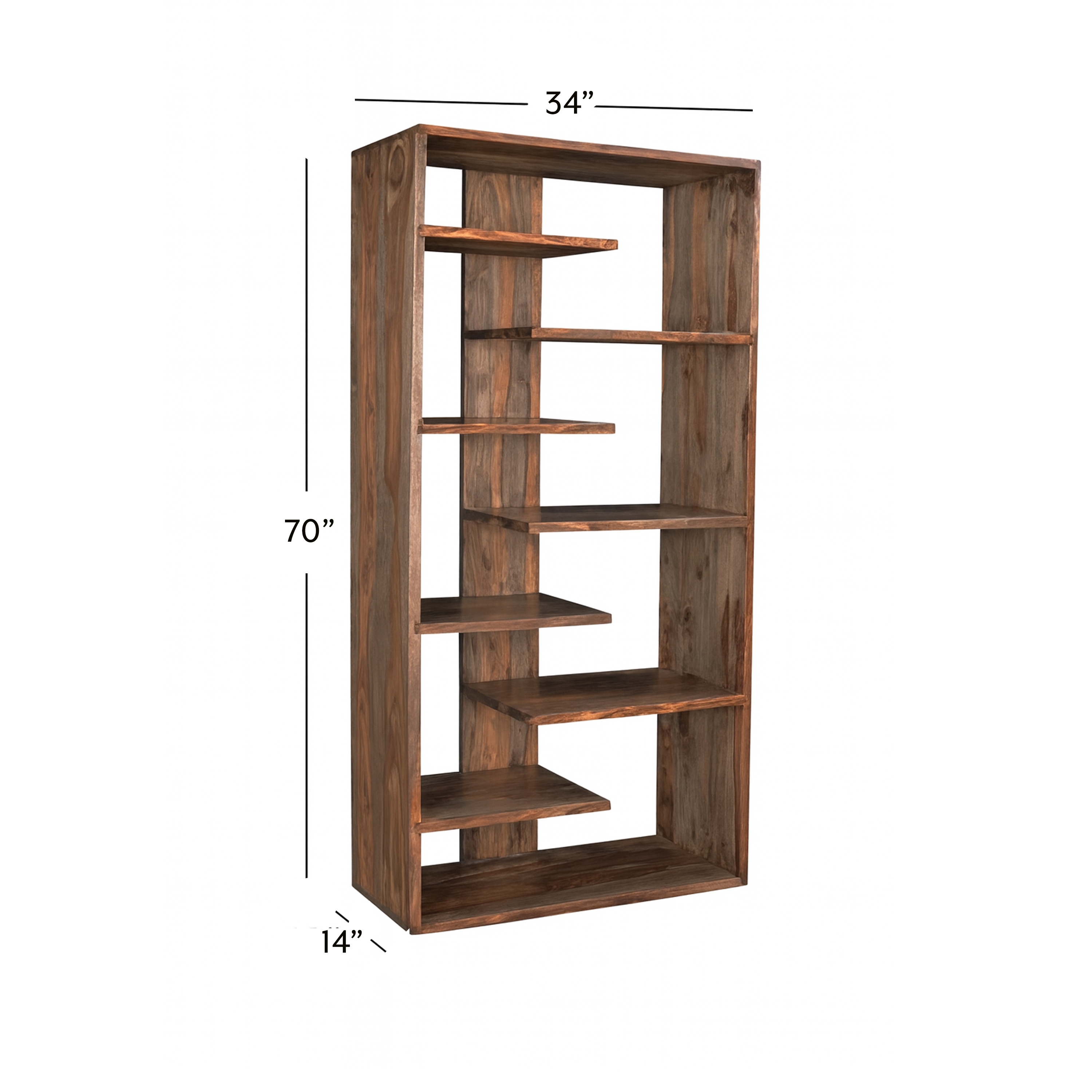 7-Shelf Bookcase