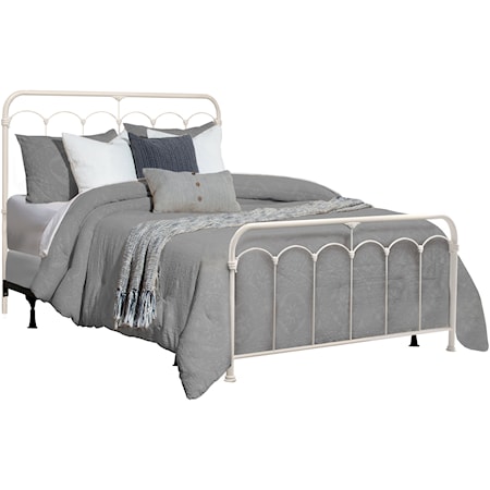 Jocelyn Queen Metal Bed without Frame