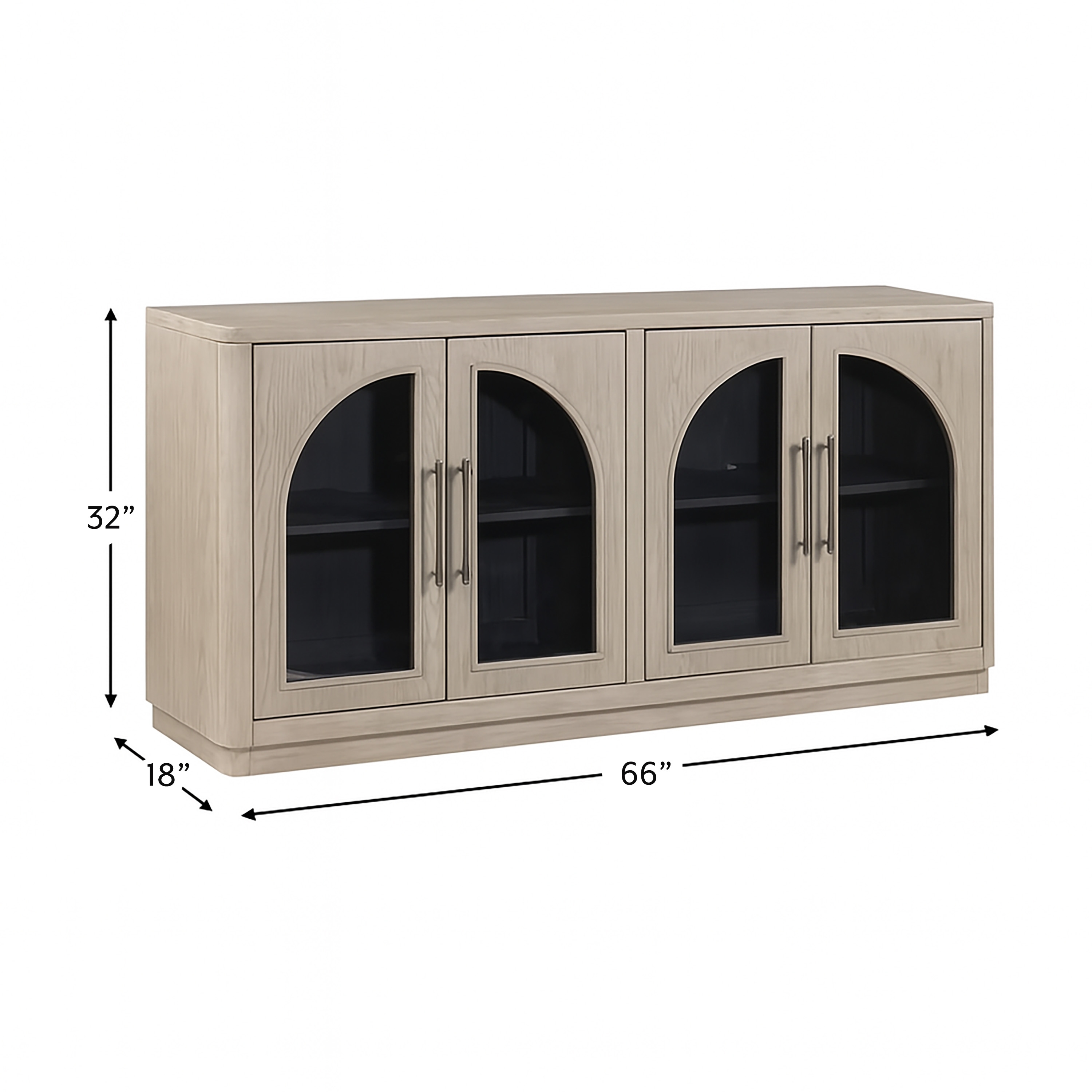 HH2 Home Home Creations Niamh 4-Door Credenza