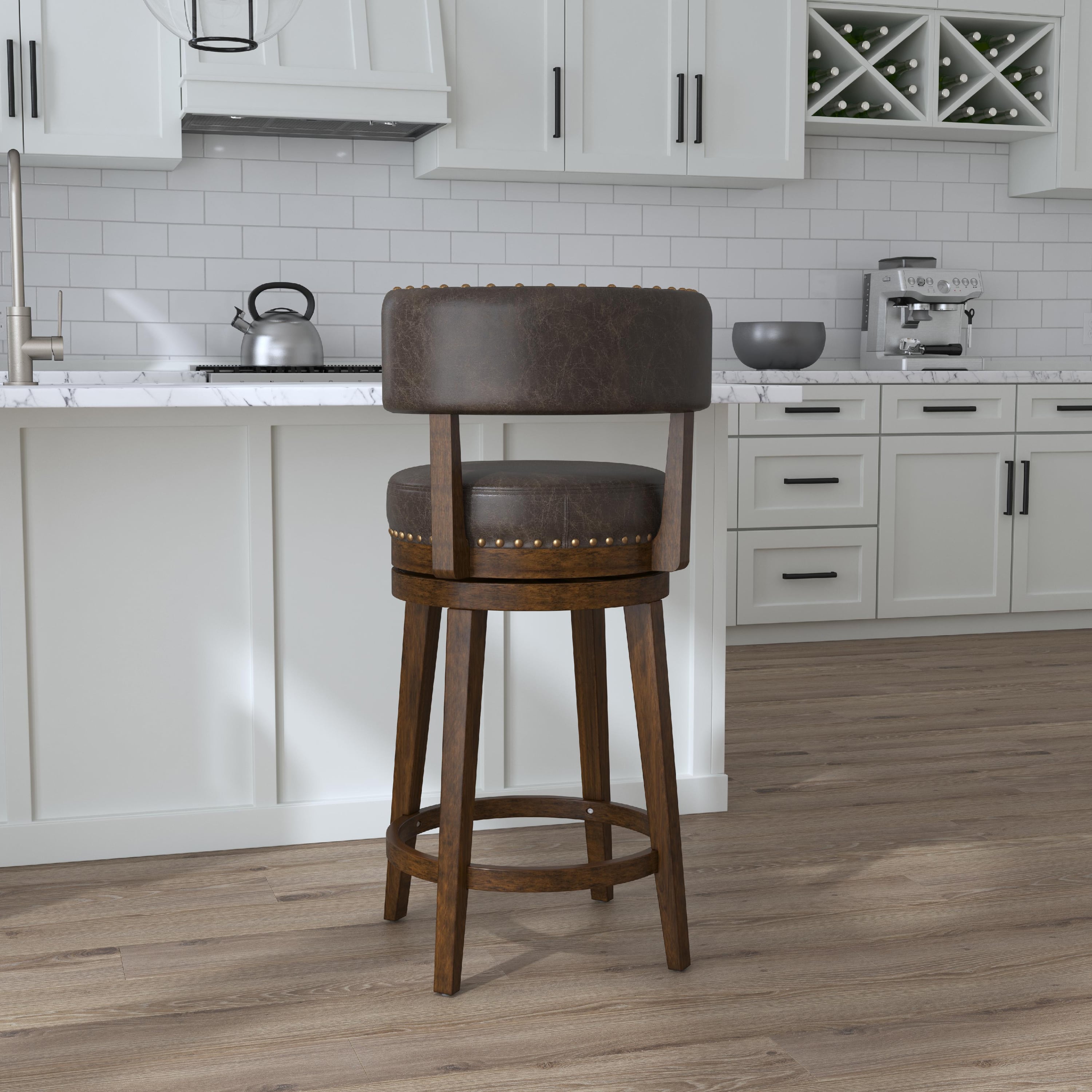 Hillsdale Lawton Swivel Counter Height Stool