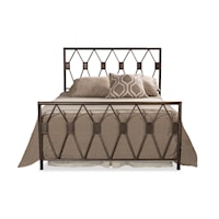 Tripoli Metal King Bed