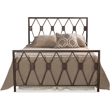 Tripoli Metal Full Bed with Frame