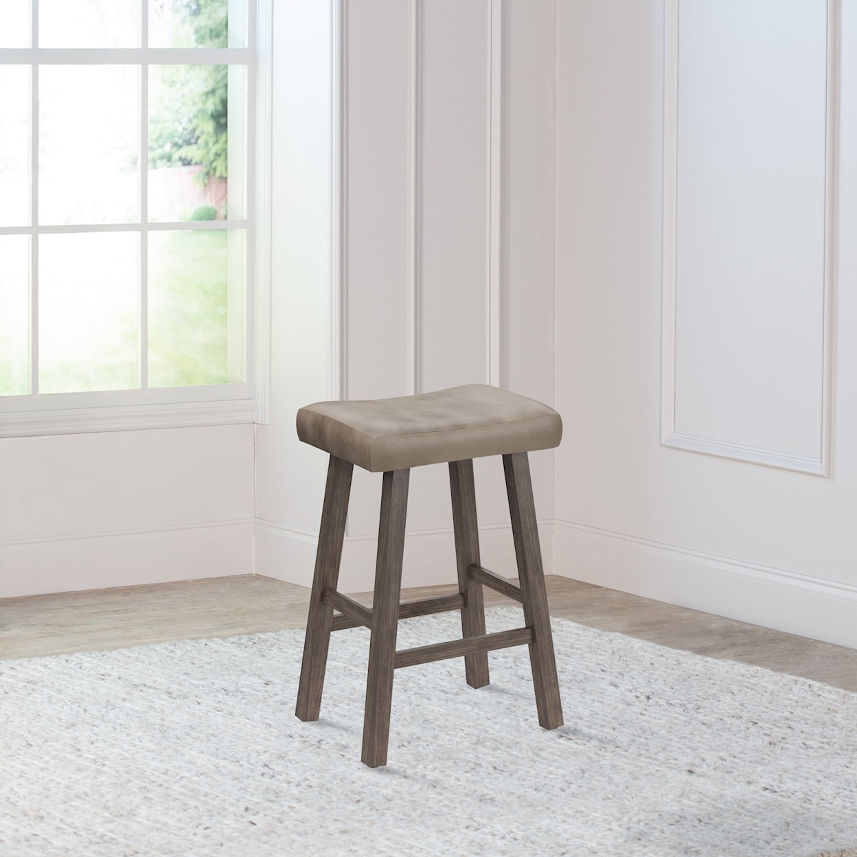 Hillsdale Saddle Counter Stool