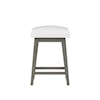 Hillsdale Uniquely Yours Square Backless Adjustable Swivel Stool