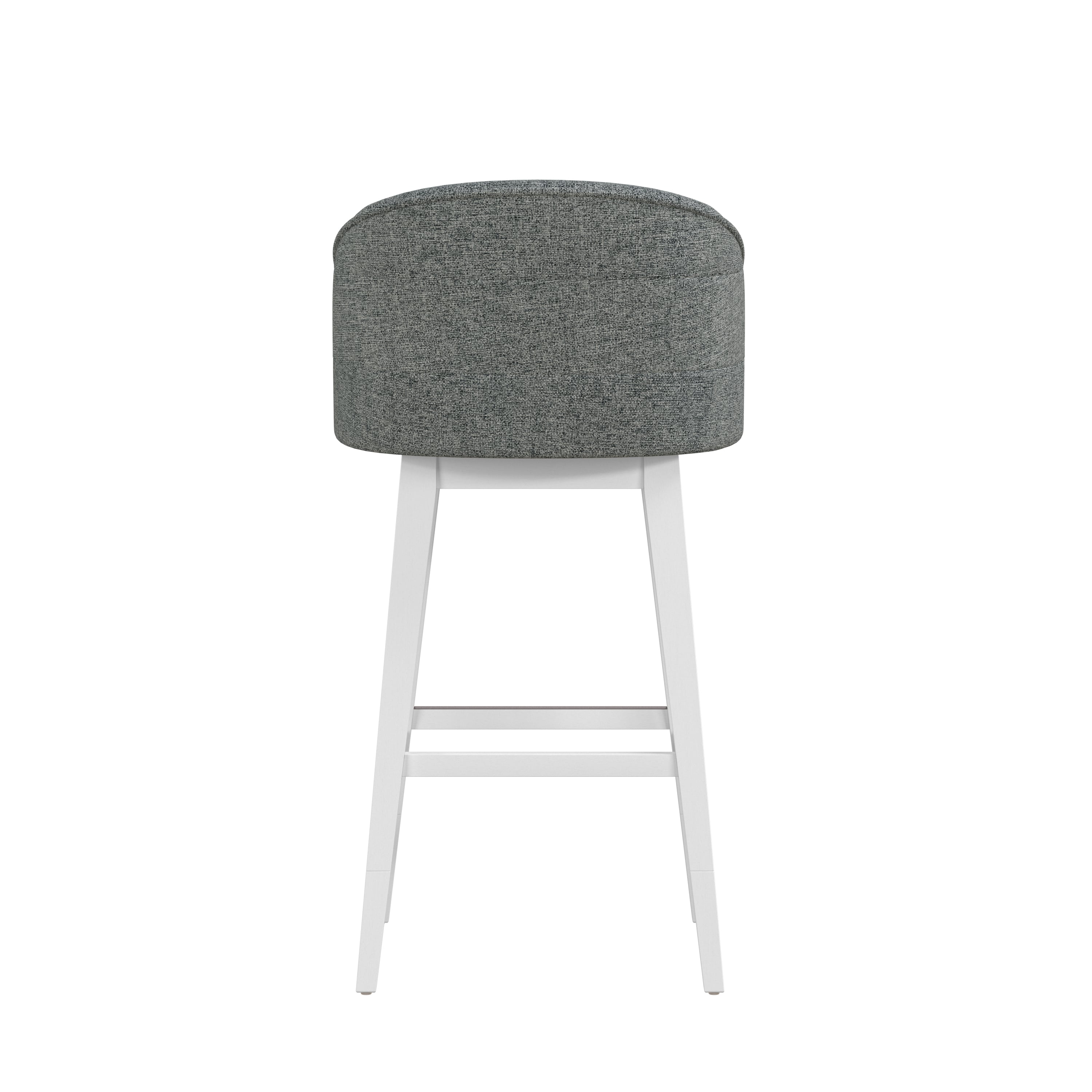 Barrel Back Adjustable Swivel Stool