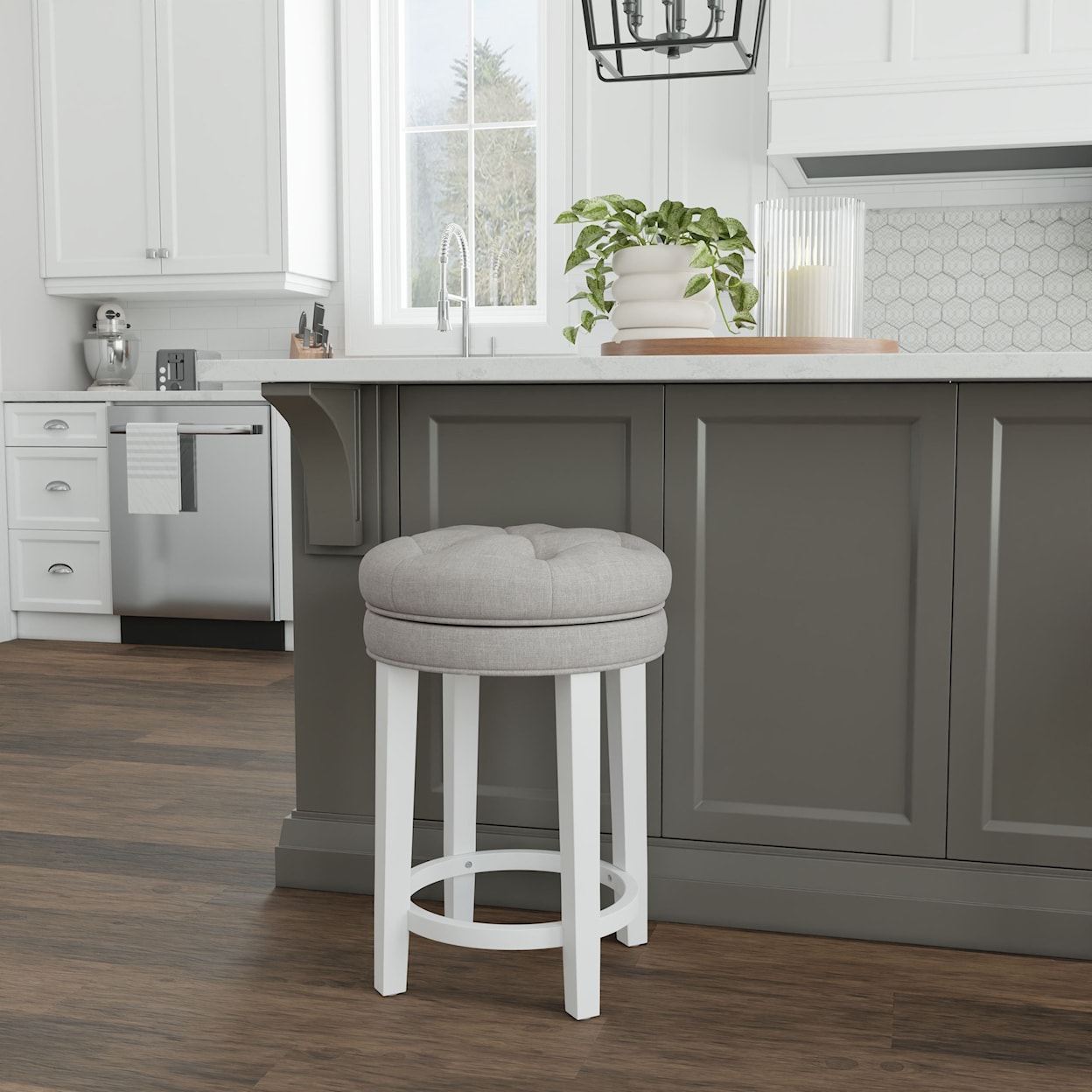 Hillsdale Krauss Counter and Bar Stools