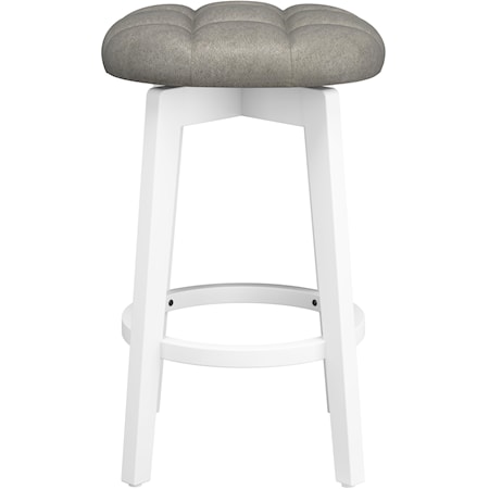 Odette Wood Backless Counter Height Stool