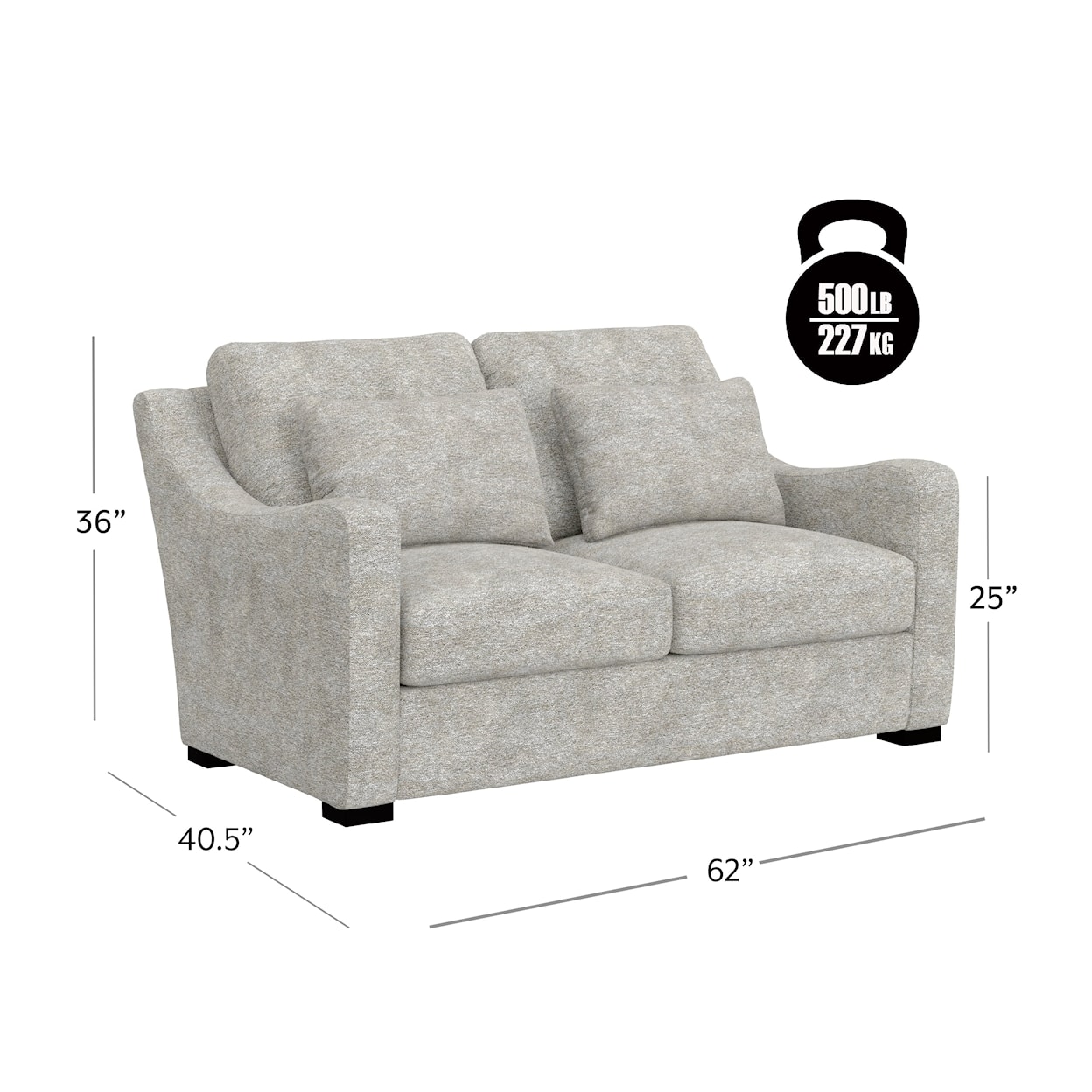 Hillsdale York Loveseat