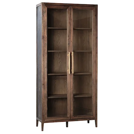 Basel Cabinet in Dark Brown