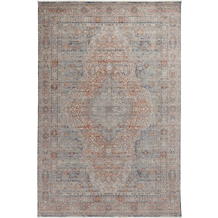 Marquette Rust/Blue Rug